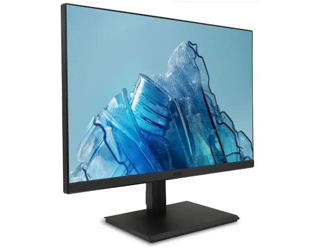 Monitor IPS LED Acer 23.8inch B247YEbmiprxv, Full HD (1920 x 1080), VGA, HDMI, DisplayPort, Boxe, Pivot (Negru)