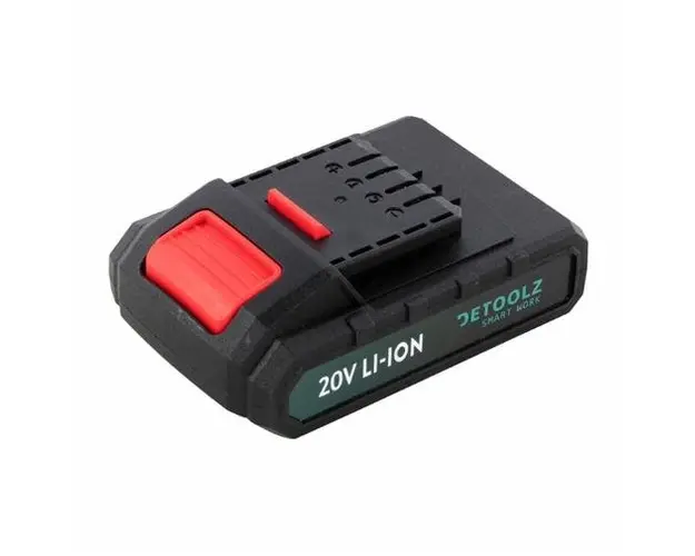 Acumulator Universal Detoolz DZ-SE156, 20 V, 2 Ah (Negru)