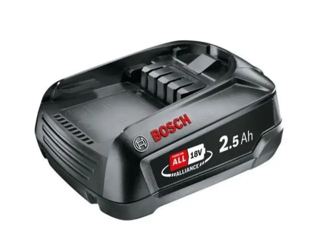 Acumulator Bosch PBA 1600A005B0, 18V, 2.5Ah