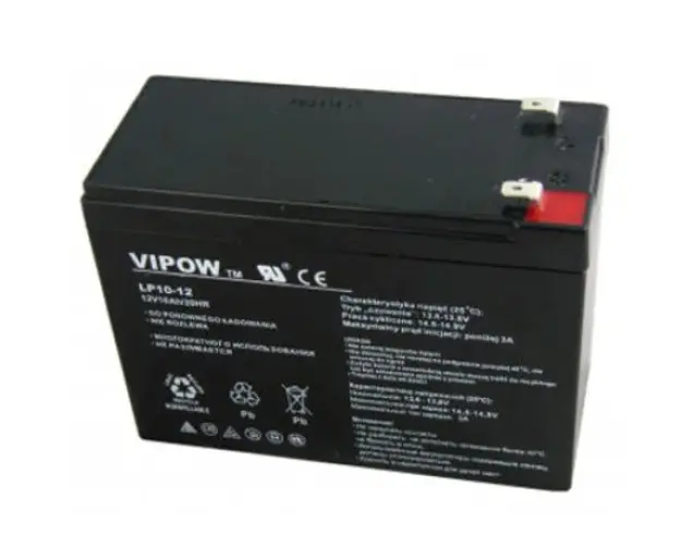 Acumulator gel plumb Vipow, 12 V, 10 Ah