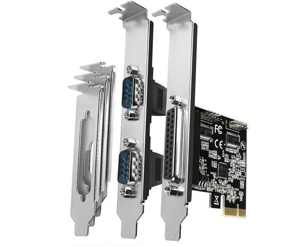 Adaptor AXAGON PCEA-PSN, PCIe - 1x paralel + 2x serial + LP
