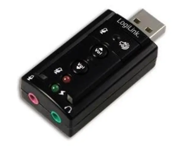 Adaptor de sunet LogiLink 7.1 Virtual UA0078 (Negru)