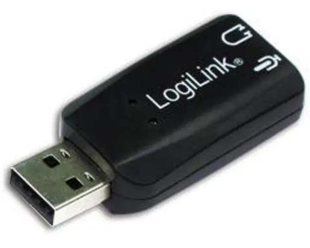 Adaptor de sunet LogiLink, 5.1 virtual UA0053 (Negru)