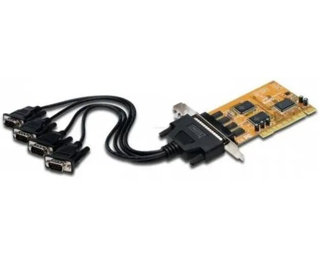 Adaptor Digitus PCI - 4 x DSUB 9