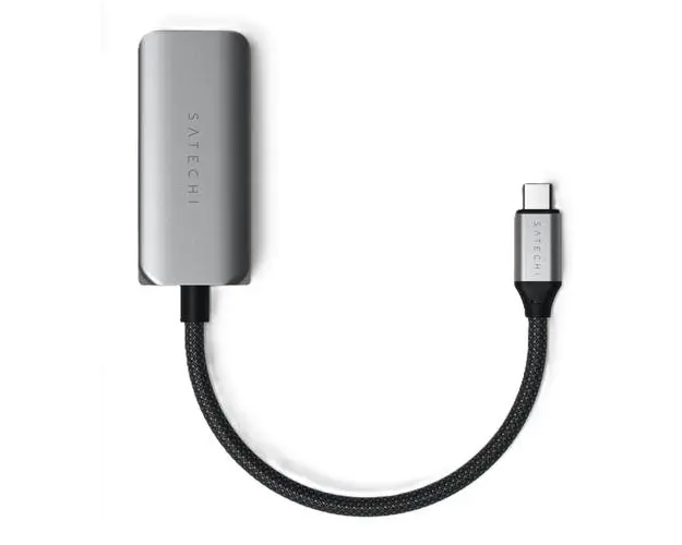 Adaptor Satechi ST-AC8KHM, USB-C la HDMI 2.1, 8K (Gri)