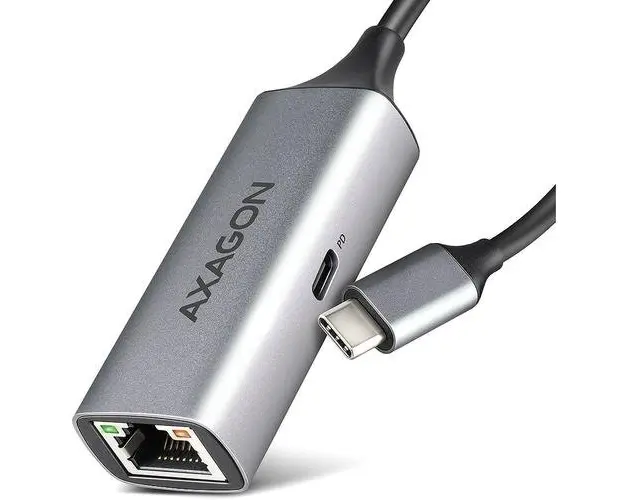 Placa de reea Axagon ADE-TXPD, RJ-45, USB-C,