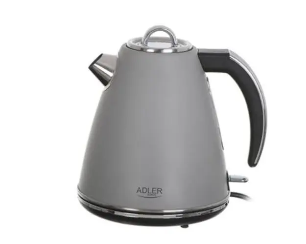 Fierbator de apa Adler AD 1343 grey, 2200 W, 1.5 L (Gri)