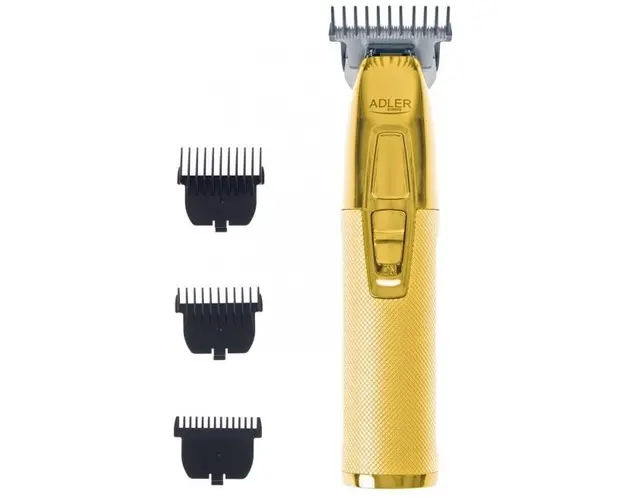 Trimmer profesional multifunctional Adler AD 2836g, 100 W, Autonomie 120 minute (Auriu)