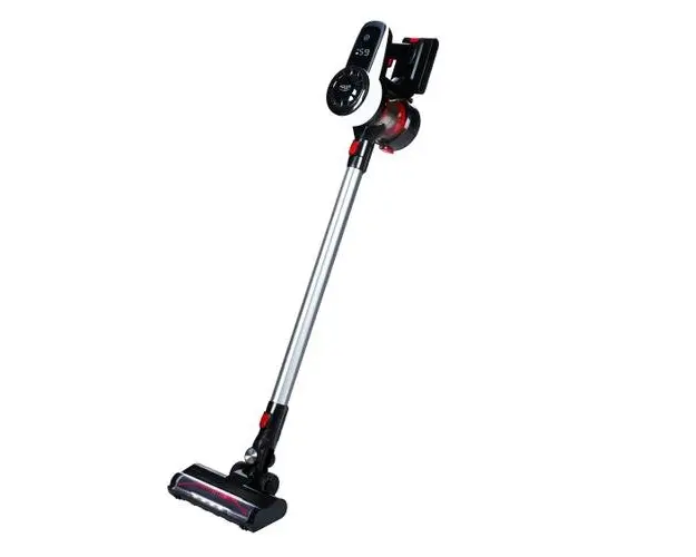 Aspirator vertical fara fir Adler AD7048, 350 W, 18 kPa, Acumulator 2000 mAh, Afisaj LED, Recipient Pentru Praf 0.8 l (Negru/Alb)