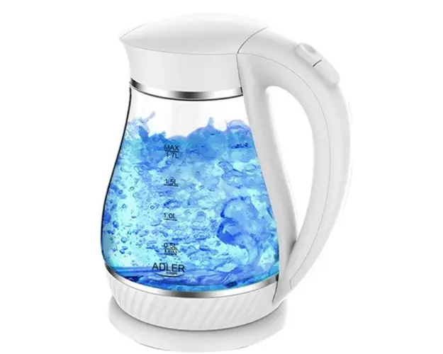 Fierbator apa Adler AD 1274, 2200 W, 1.7 L (Alb)