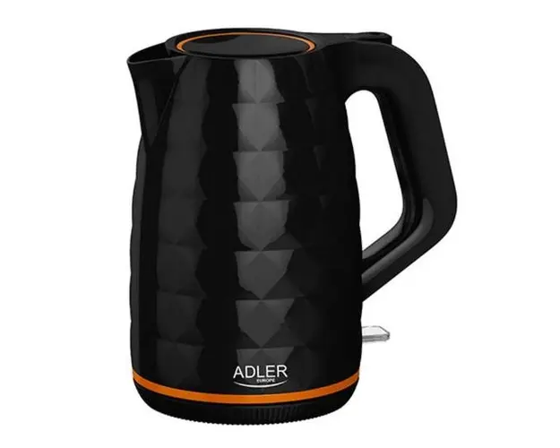 Fierbator apa Adler AD 1277, 2200 W, 1.7 L (Negru)