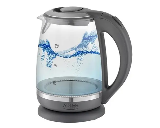Fierbator de apa Adler AD 1286, 2200 W, 2 L (Transparent)