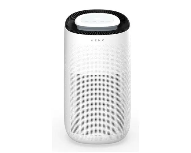 Purificator de aer AENO AP1S, WiFi, lampa UV, 450 m³/h, 60 m2, filtru carbon, Hepa H13 (Alb/Negru)