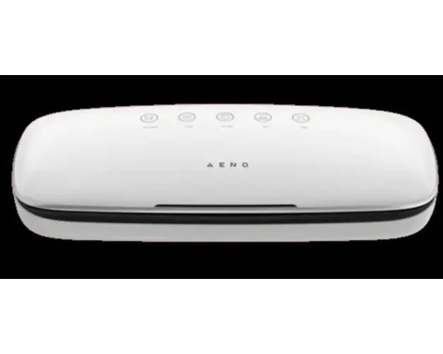 Aparat de vidat AENO VS2, Vidare 75kPa, 4.5 L (Alb)