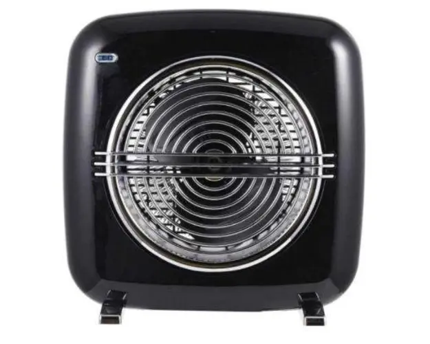 Aeroterma Ardes Fonzie AR4F07B, 2000W, 2 trepte de putere, Termostat reglabil (Negru)