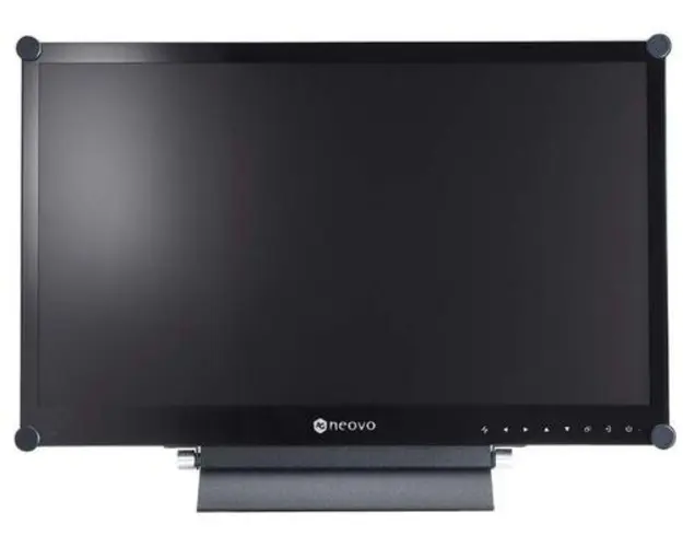 Monitor TN LED AG Neovo 21.5inch X-22E, Full HD (1920 x 1080), VGA, DVI, HDMI, DisplayPort, Boxe (Negru)