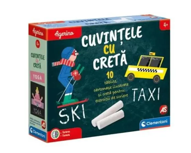 Agerino - Joc educativ Cuvintele cu creta