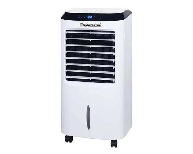 Racitor de aer Ravanson KR-8000, 65 W, 3 viteze, 125 mc/h, 10 l, Racire cu gheata, Temporizator (Alb)