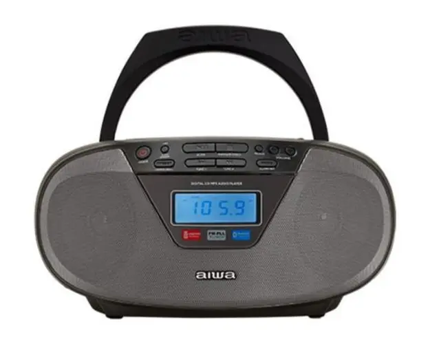 Microsistem Audio AIWA BBTU-400BK,CD/MP3/FM-PLL/BTPlayer (Negru)