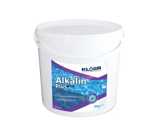 Solutie Kloer Alkalin Plus solid, 5 Kg, crestere alcalinitate apa piscine