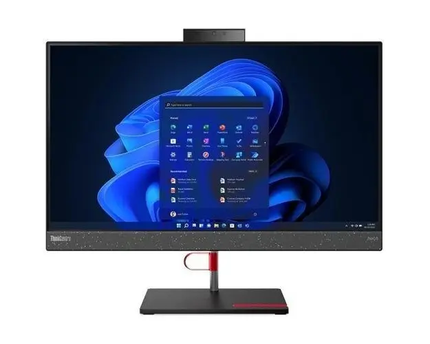 All in One Lenovo ThinkCentre Neo 50a 24 AIO, Intel Core i5-12500H, 23.8inch, RAM 16GB, SSD 512GB, Intel Iris Xe Graphics, Windows 11 Pro, Negru