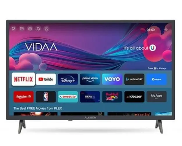 Televizor LED Allview 80 cm (32inch) 32iPlay6000-H, HD Ready, Smart TV, WiFi, CI+