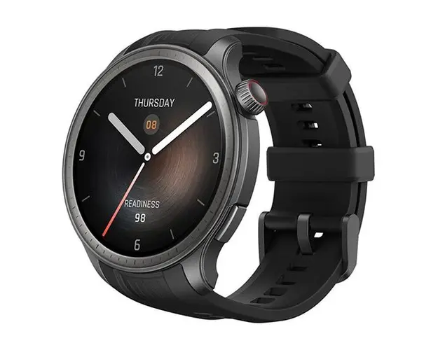 Smartwatch Huami Amazfit Balance, 46mm, Ecran 1.5inch AMOLED, Bluetooth, 150 moduri sport, GPS, Zepp OS 3.5, Rezistent la apa 5 ATM (Negru)