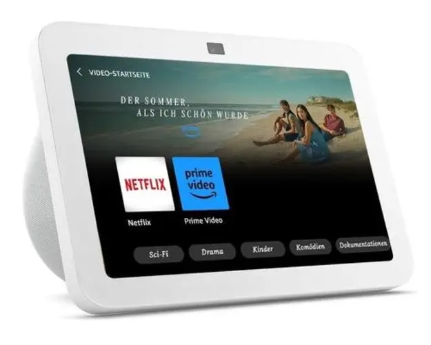 Boxa inteligenta Amazon Echo Show 8 (3nd Gen), 8inch Touch Screen, Camera 13 MP, Wi-Fi, Bluetooth (Alb)
