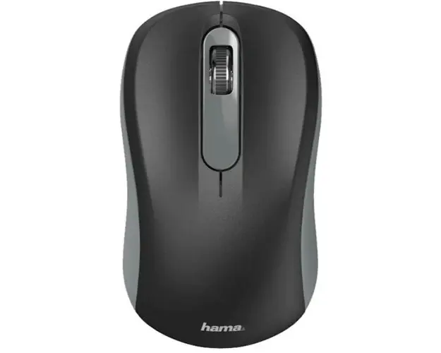 Mouse Wireless Optic Hama AMW-200, 1300 dpi (Negru/Gri)