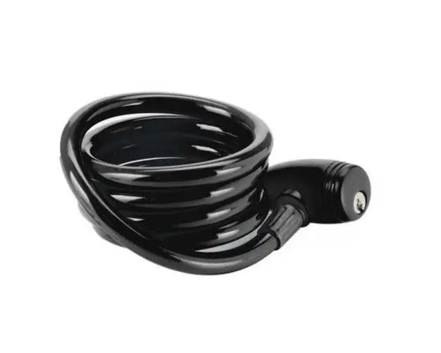 Antifurt bicicleta Nfun 12x1500mm, Negru