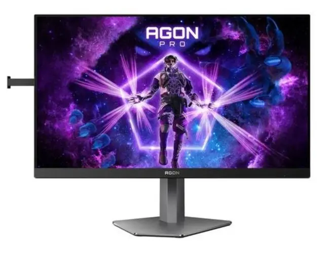 Monitor Gaming Fast IPS LED AOC 24.5inch AG256FS, Full HD (1920 x 1080), HDMI, DisplayPort, Pivot, 390 Hz, 1 ms (Gri)