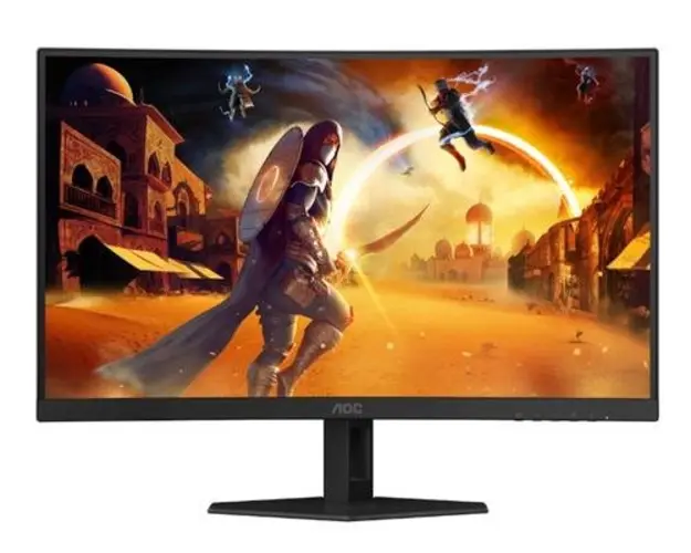 Monitor Gaming Fast VA LED AOC 27inch C27G4ZXE, Full HD (1920 x 1080), HDMI, DisplayPort, Ecran curbat, 280 Hz, 0.3 ms Negru)