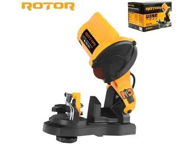 Aparat de ascutit lant Rotor, R-7C10 85 W,5500 rpm (Galben/Negru)