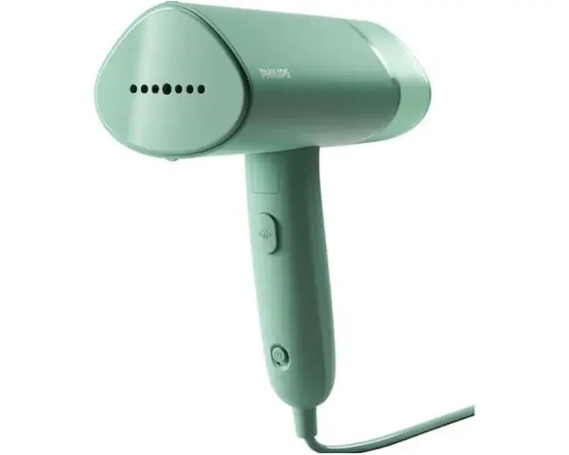 Aparat de calcat vertical cu aburi Philips Seria 3000 STH3010/70, 1000 W, 20 g/min, 0.1 L (Turcoaz)