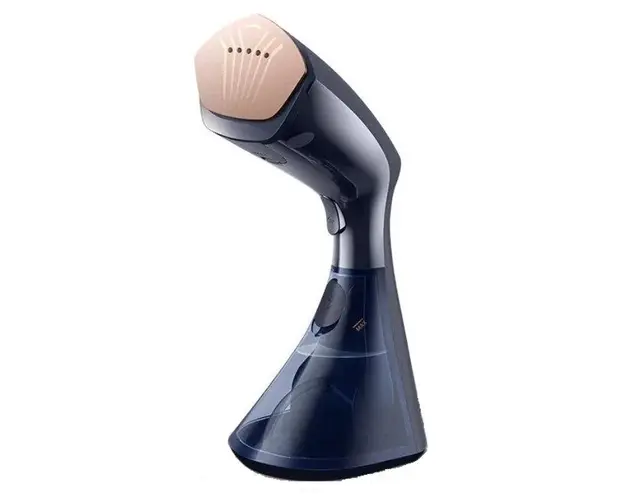 Aparat de calcat vertical Philips 8000 Series GC810/20, 1600 W, 32 g/min, 230 ml (Albastru/Auriu)