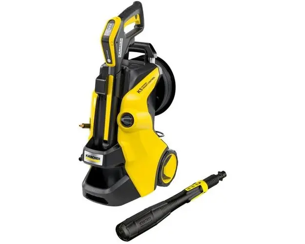 Aparat de spalat cu presiune Karcher K 5 Premium Smart Control, 145 bari, 2100W (Negru/Galben)