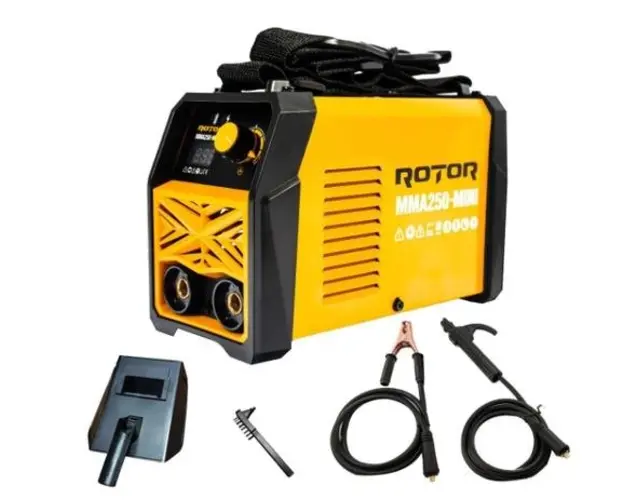 Aparat de sudura Rotor MMA250-MINI, 20-250 A, 220-240 V, LCD