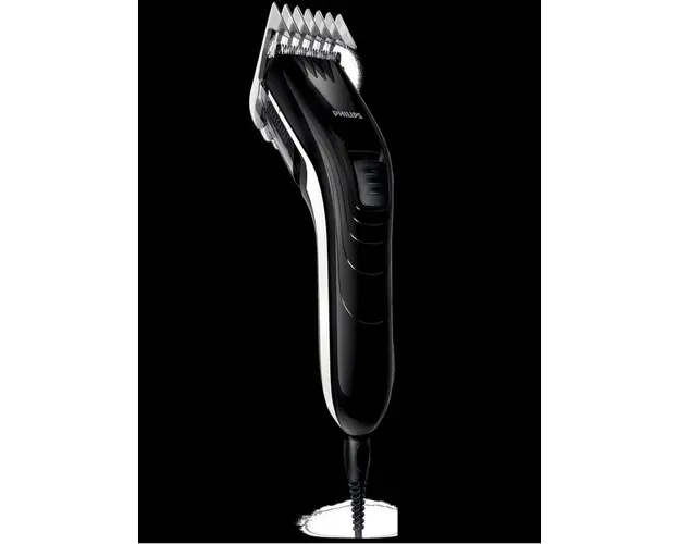 Aparat de tuns Philips QC 5115/15, 10 trepte (Negru)