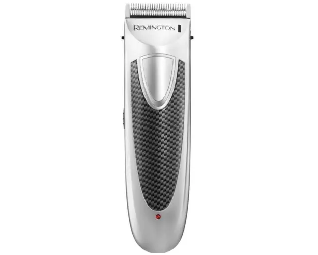 Aparat de tuns Remington HC4110, 3 mm  30 mm, Acumulator, Autonomie 45 minute, Indicator cu LED, Trusa de accesorii inclusa (Negru/Argintiu)