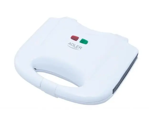 Aparat pentru gaufre (waffle) Adler AD 311, 700 W (Alb)