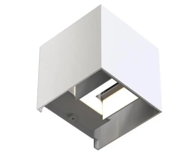 Aplica LED Smart Hama 176564, 10 cm, IP44, 350 lm, 6W, Clasa G (Alb)