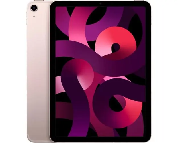 Tableta Apple iPad Air 5 (2022) Cellular, Procesor Apple M1 Octa-Core, IPS LED Capacitive touchscreen 10.9inch, 256GB Flash, 8GB, 12MP, Wi-Fi, 5G, Bluetooth, iOS (Roz)