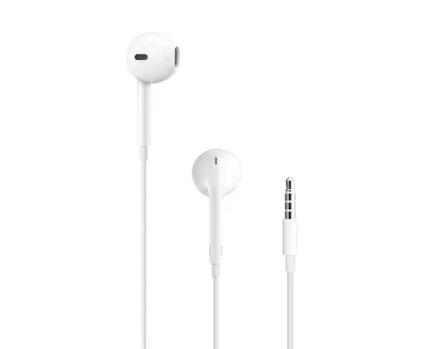 Casti Stereo In-Ear Apple EarPods MWU53ZM/A, Jack 3.5mm, Control pe fir, Microfon (Alb)