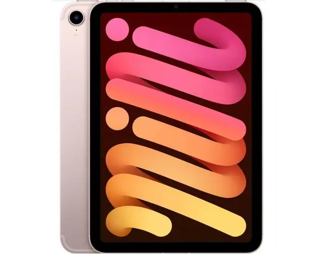 Tableta Apple iPad Mini 6 (2021), Cellular, Procesor Apple A15 Bionic, Ecran IPS 8.3inch, 256GB Flash, 12 MP, Wi-Fi, Bluetooth, 5G, iPadOS (Roz)