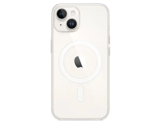 Husa Protectie Spate Apple MW5Q3ZM/A pentru iPhone 14, MagSafe (Transparent)