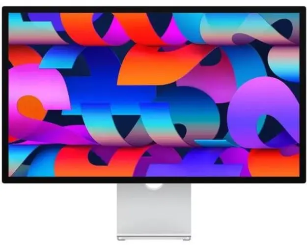 Monitor IPS LED Apple Studio Nano-Texture Glass 27inch MMYW3MP/A, Retina 5K (5120 x 1536), Thunderbolt, Inclinare ajustabila, Boxe (Argintiu)