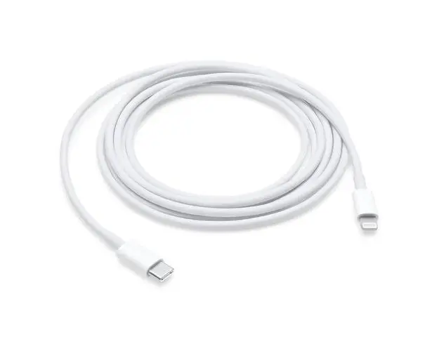 Cablu de date Apple MW2R3ZM/A, USB-C la Lightning, 2 m (Alb)