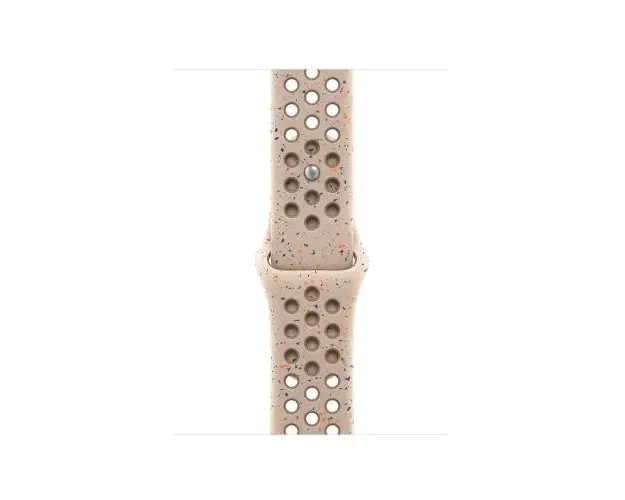 Curea Smartwatch Apple MC2C4ZM/A pentru Watch 40mm, Nike Sport Band, S/M (Bej)