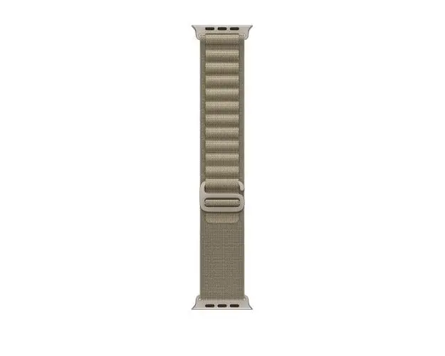 Curea Smartwatch Apple MT5V3ZM/A pentru Watch 49mm, Alpine Loop, Large (Khaki)