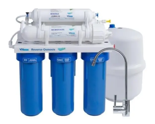 Statie de osmoza inversa Valrom aquaPUR cu mineralizare, 190 L/zi